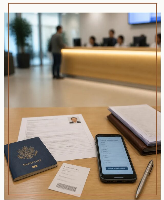 Запись в визовый центр в Биробиджане для подачи документов