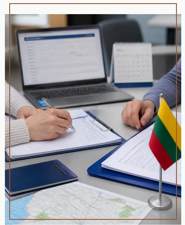Профессиональное оформление визы в Литву для поездки в Биробиджане